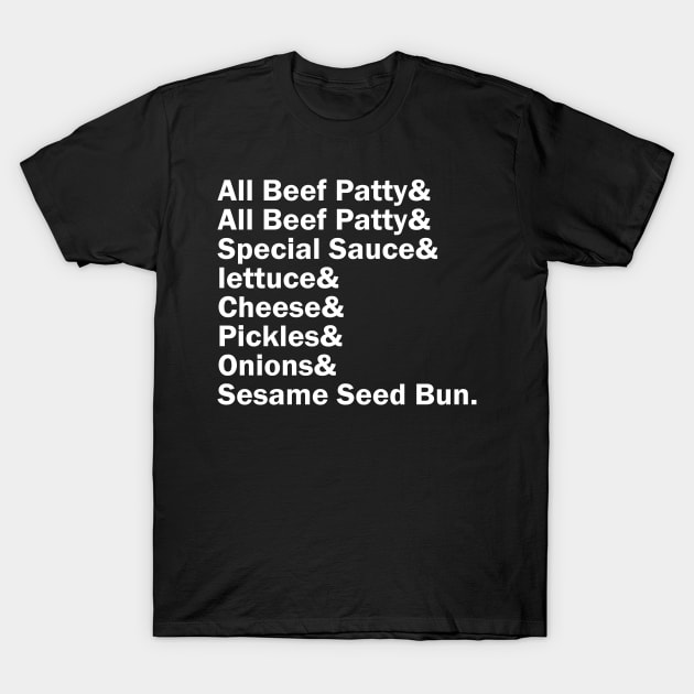 Funny Names x McDonalds Big Mac T-Shirt by muckychris